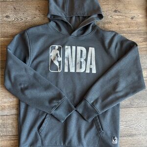 NBA Gray Pullover Hoodie Sweatshirt